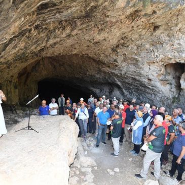 Kocain Mağarasına Antalya Valisi ve Protokol Ziyareti