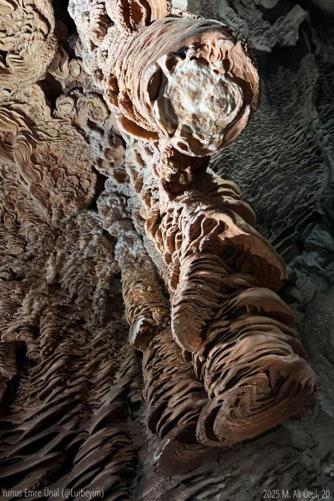 Yeni gelen üyelerimize mağara hakkında bilgi verirken oluşuma perspektif bi bakış yaptım çok hoş gözüktü gözüme.